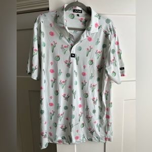 Bad Birdie Golf polo size large